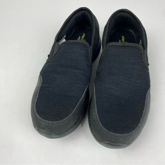 Skechers Mens 8.5 Black Equalizer Bluegate Loafer Slip On Comfort Shoe Relaxed - Picture 4 of 6